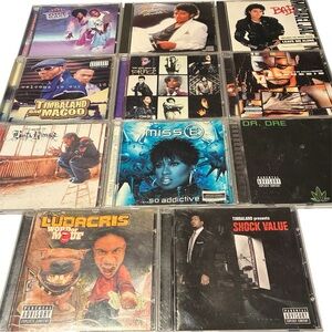OG 90s VINTAGE HIP HOP/RAP/POP BUNDLE MICHAEL JACKSON, DR DRE, TIMBALAND